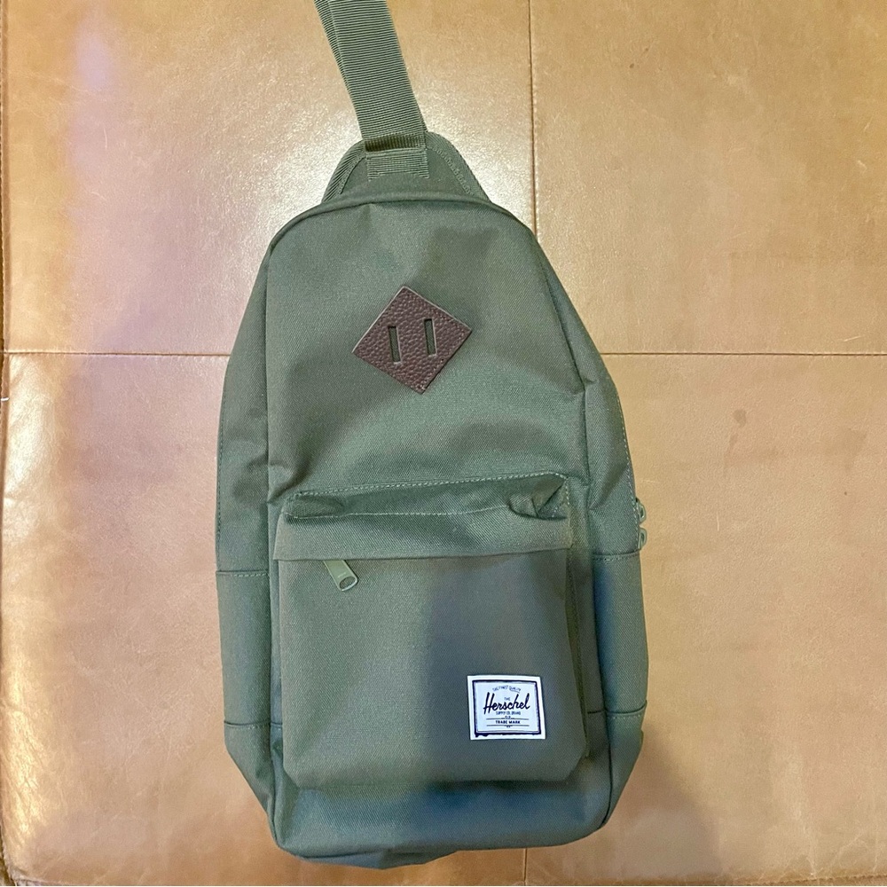 Herschel Supply Company Green crossbody shoulder bag